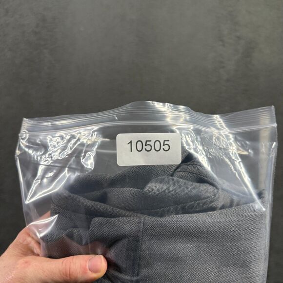 Armani Exchange Pants Mens 30x30 Gray Cargo Pants Slim Fit Wool Blend Designer - Picture 15 of 15